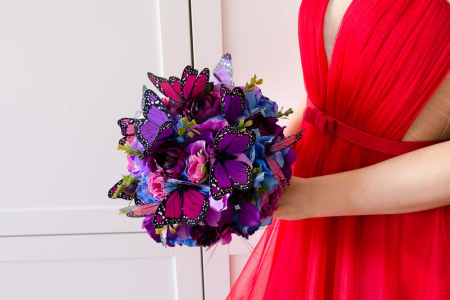 Buchet cu fluturi multicolori 2 [4]