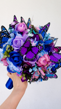 Buchet cu fluturi multicolori 3 [1]
