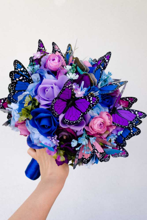 Buchet cu fluturi multicolori 3 [3]