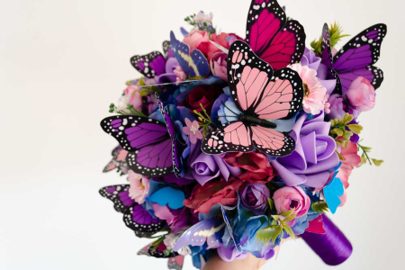 Buchet cu fluturi multicolori 4 [2]