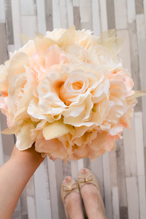 Buchet cu trandafiri somon [4]