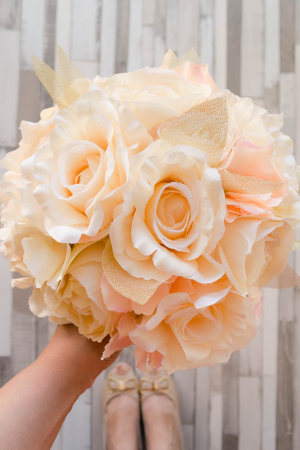 Buchet cu trandafiri somon [3]