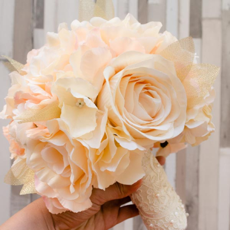 Buchet cu trandafiri somon [0]