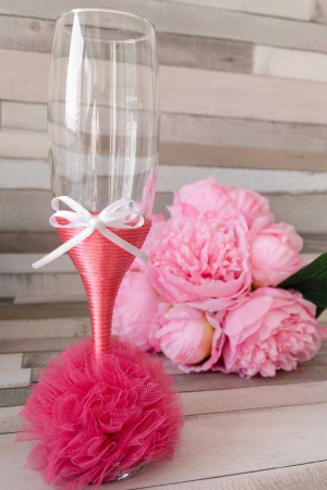 Set 2 pahare miri cu tiul fucsia [1]