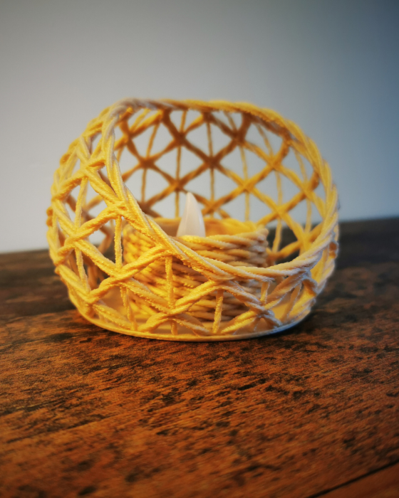 Cuib de lumină - compatibil cu lumanare LED tealight [4]