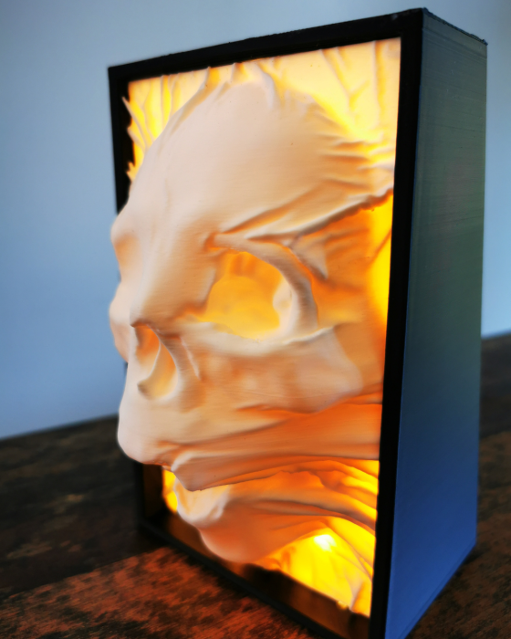 Book Nook Behind the Veil – mini dioramă decorativă cu LED [3]