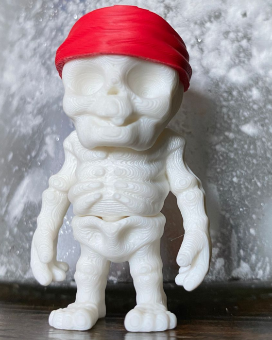 breloc jack printat 3d pirat schelet [1]