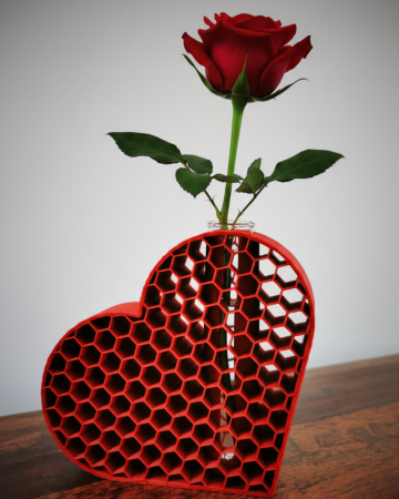 Honey Heart – vază decorativă minimalistă | The O Range [4]