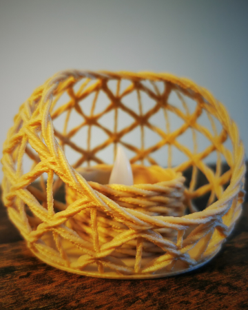 Cuib de lumină - compatibil cu lumanare LED tealight [4]