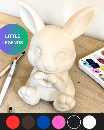 ARTISTINO - set de colorat - Figurina de colorat Iepuraș Little Legends ARTISTINO