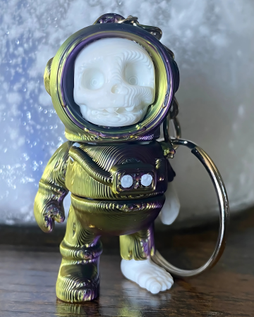 breloc major tom printat 3d schelet spatial [1]