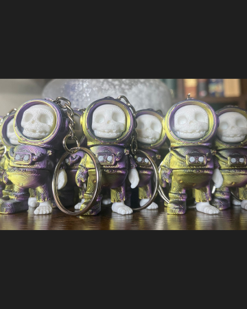 breloc major tom printat 3d schelet spatial [2]