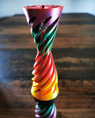 Fidget Spiral – un puzzle logic cu design unic, perfect ca jucărie antistres sau cadou surpriză. Produs Mystery Drop The O Range, printat local din PLA eco-friendly. [2]