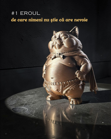 1 Aprilie - Spirit Animal Eroul figurina birou cadou amuzant