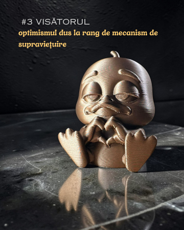 1 Aprilie - Spirit Animal VISĂTORUL figurina birou cadou amuzant