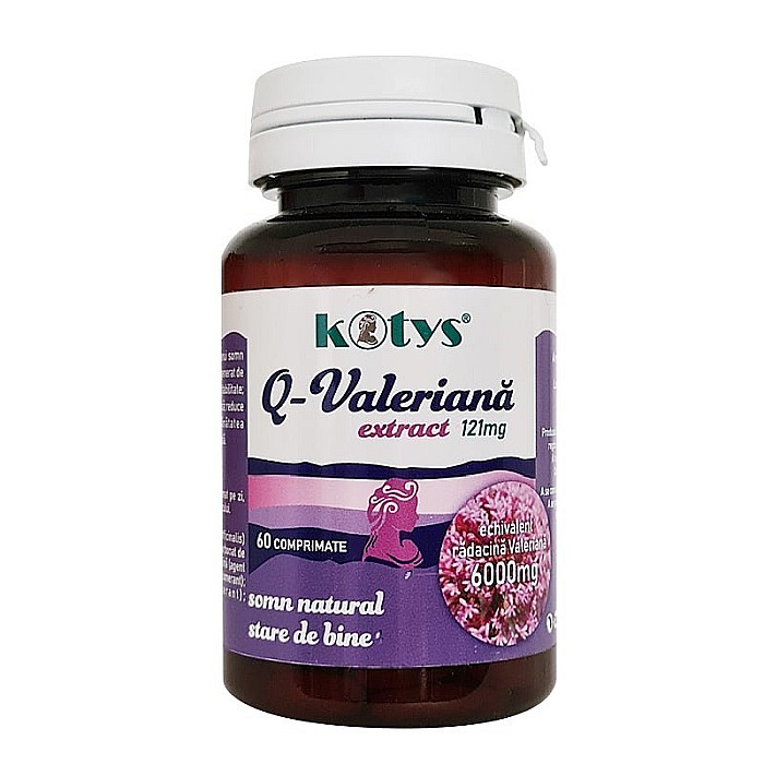 Q-VALERIANĂ EXTRACT 121mg 60mg KOTYS [1]