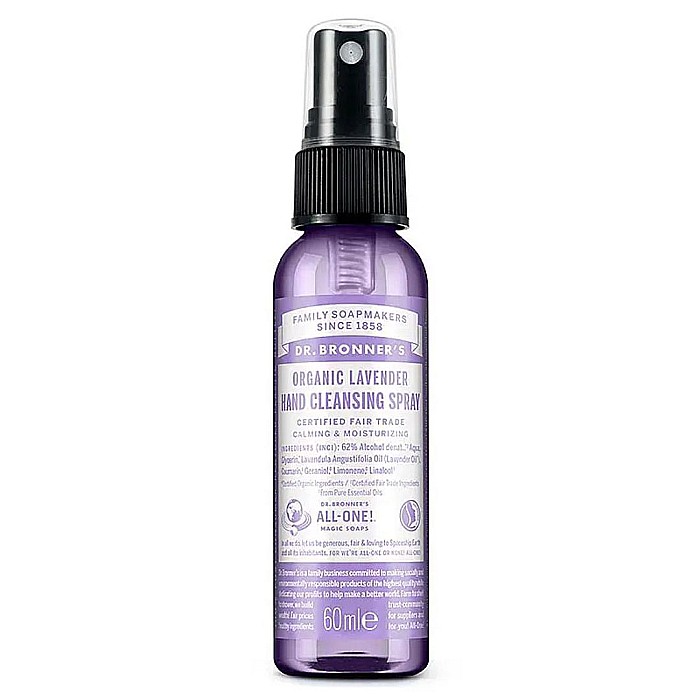 Igienizant organic de maini, Lavandă – 60 ml [1]