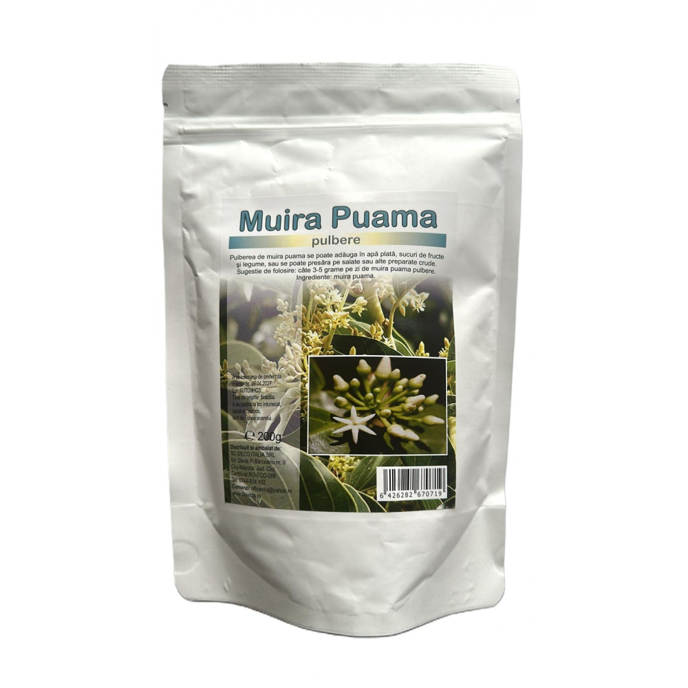 Muira Puama Pulbere Eco 200g [1]
