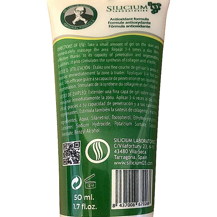 SILICIUM G5 Gel cu siliciu organic și vitamina E [2]