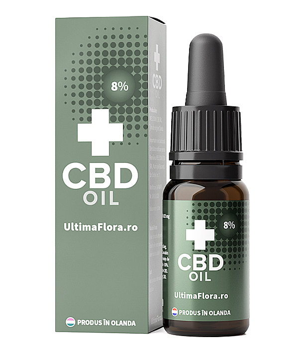 Ultima Flora Ulei CBD 10ml – 8% (825mg) [1]