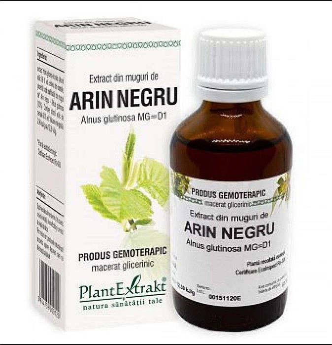 Extract din muguri de Arin negru - Alnus glutinosa MG=D1, 50 ml [1]