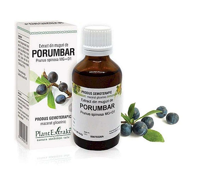 Extract din muguri de Porumbar - Prunus spinosa MG=D1, 50 ml [1]