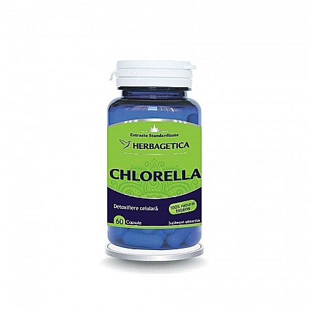 Controlul greutații - HERBAGETICA CHLORELLA 60cps