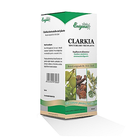 Fitoterapie - Tinctură din trei plante Clarkia (50ml)