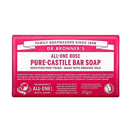 Îngrijirea mâinilor - Sapun Organic de Castilia, Trandafiri (Solid)