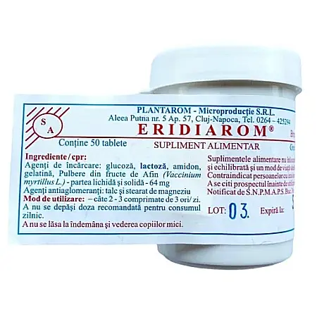 Toate produsele - ERIDIAROM 50cps PLANTAROM