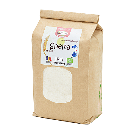 Alimente sanătoase - Făină integrală ecologică Spelta - 1 kg