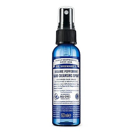 Îngrijirea mâinilor - Igienizant organic de maini, mentă - 60 ml