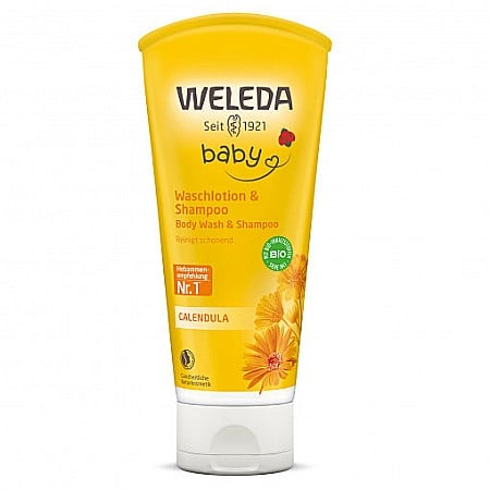Îngrijirea părului - Weleda Baby Lotiune de curatare & sampon 200 ml