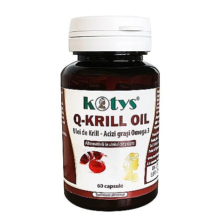 Omega și Acizi grași - ULEI KRILL 500mg 60cps KOTYS