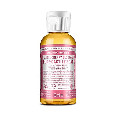 Îngrijirea părului - Sapun Organic de Castilia 18-in-1, Cherry Blossom