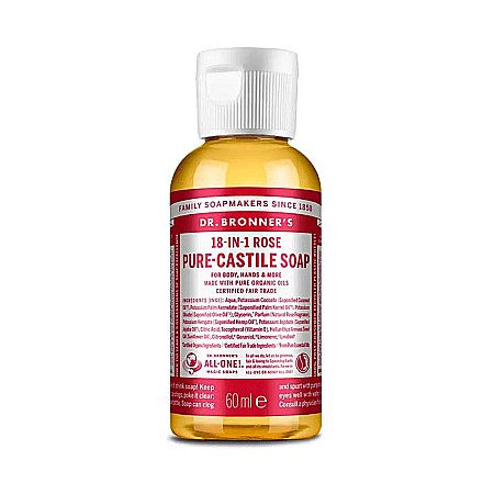 Îngrijirea părului - Sapun Organic de Castilia 18-in-1, Trandafiri