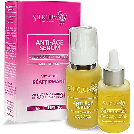 Îngrijirea tenului - SILICIUM ANTI-AGE - SER ANTIRID 50ml - ELIXIR REGENERATOR 20ml
