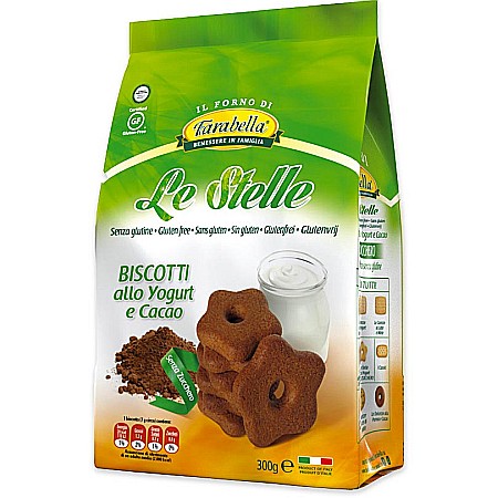 Biscuiți - Biscuiți Stele cu iaurt și cacao fără gluten