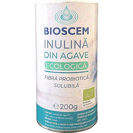 Probiotice și prebiotice - Inulină din agave ecologică