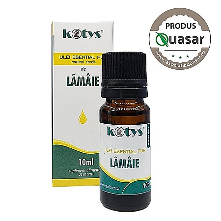 Aromaterapie - ULEI ESENȚIAL DE LĂMÂIE 10ml KOTYS