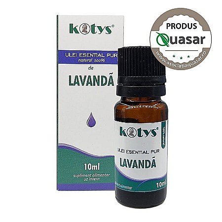 Aromaterapie - ULEI ESENȚIAL DE LAVANDĂ 10ml KOTYS