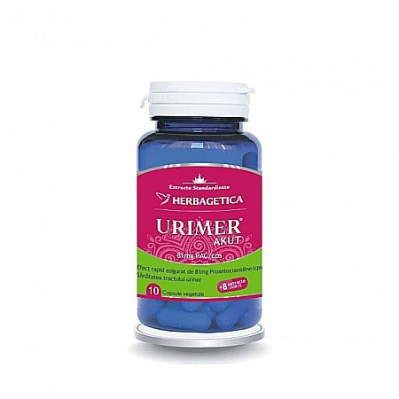 Plante medicinale - HERBAGETICA URIMER AKUT 10cps