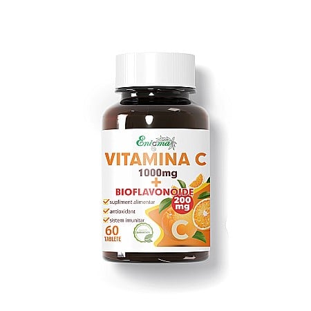Toate produsele - VITAMINA C 1000mg + BIOFLAVONOIDE 60cps ENIGMA