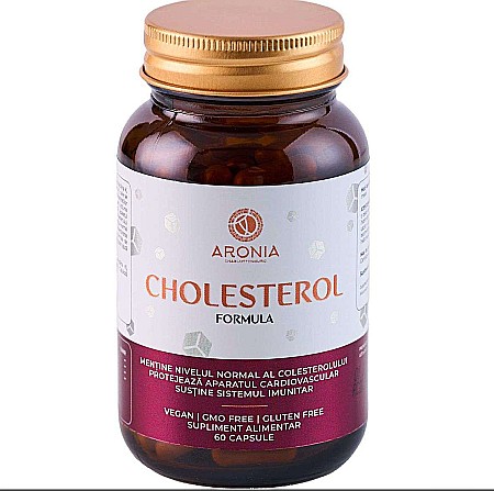 Controlul greutații - Aronia Cholesterol Formula- 60 de capsule care reglează colesterolul