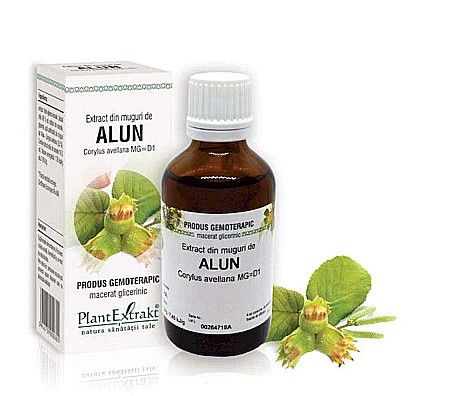Tractul respirator - Extract din muguri de Alun - Corylus avellana MG=D1, 50 ml