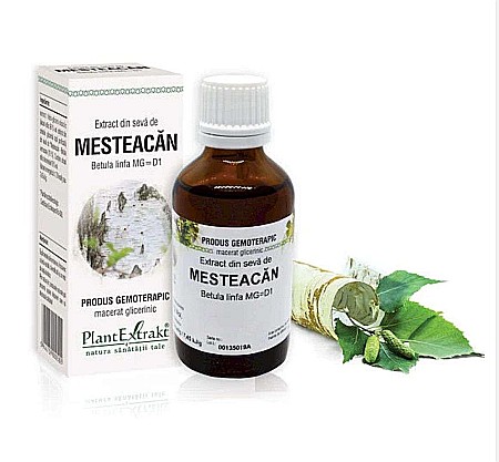 Articulații și oase - Extract din sevă de Mesteacăn - Betula linfa MG=D1, 50 ml