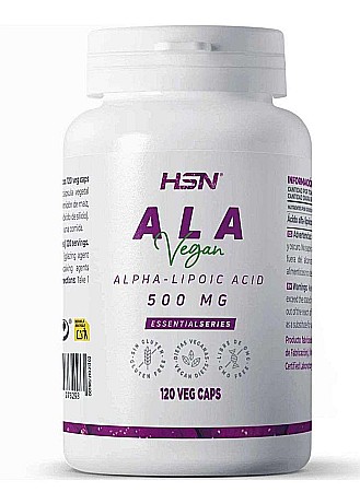 Vitamine - Acid Alpha-Lipoic cu vitamina E HSN 120 caps