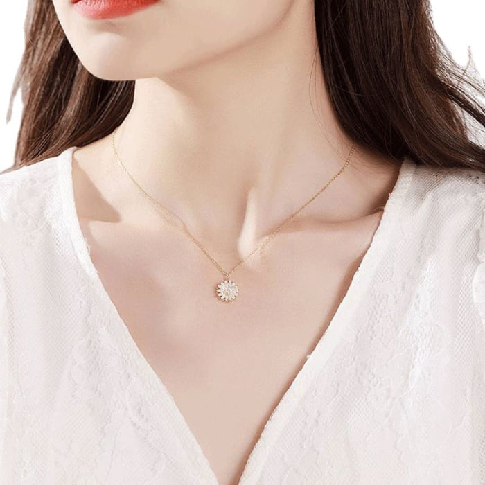 Colier Rotativ Anti-Stres Auriu Reglabil [1]