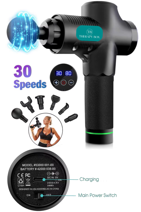 Pistol De Masaj 30 de viteze 6 capete [1]