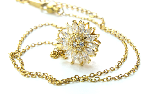 Colier Rotativ Anti-Stres Auriu Reglabil [1]